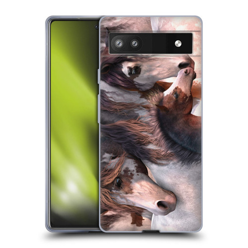 Laurie Prindle Western Stallion Generations Soft Gel Case for Google Pixel 6a