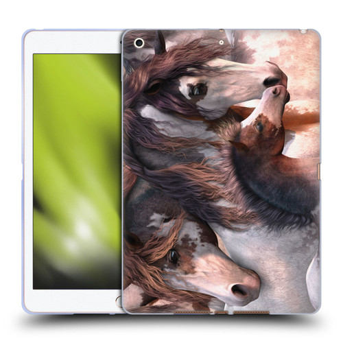 Laurie Prindle Western Stallion Generations Soft Gel Case for Apple iPad 10.2 2019/2020/2021