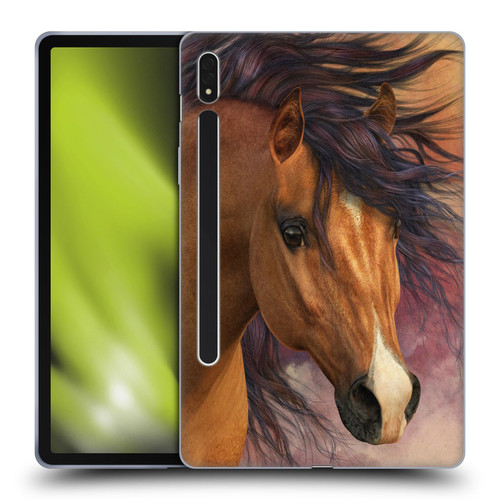 Laurie Prindle Western Stallion Flash Soft Gel Case for Samsung Galaxy Tab S8