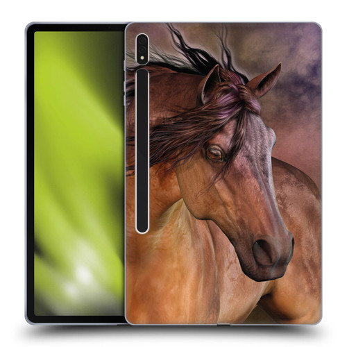 Laurie Prindle Western Stallion Belleze Fiero Soft Gel Case for Samsung Galaxy Tab S8 Plus
