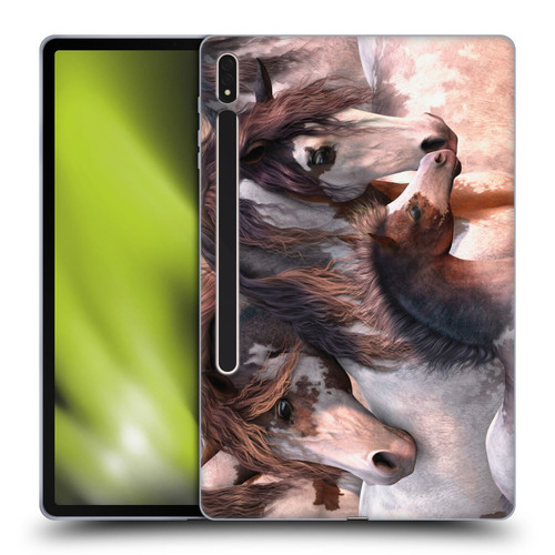 Laurie Prindle Western Stallion Generations Soft Gel Case for Samsung Galaxy Tab S8 Plus