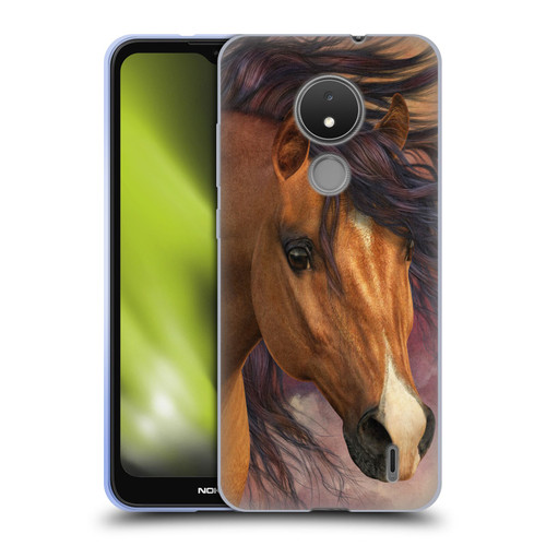 Laurie Prindle Western Stallion Flash Soft Gel Case for Nokia C21