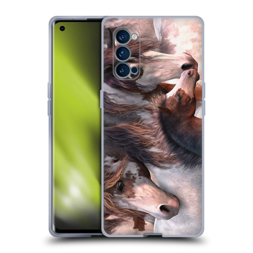 Laurie Prindle Western Stallion Generations Soft Gel Case for OPPO Reno 4 Pro 5G