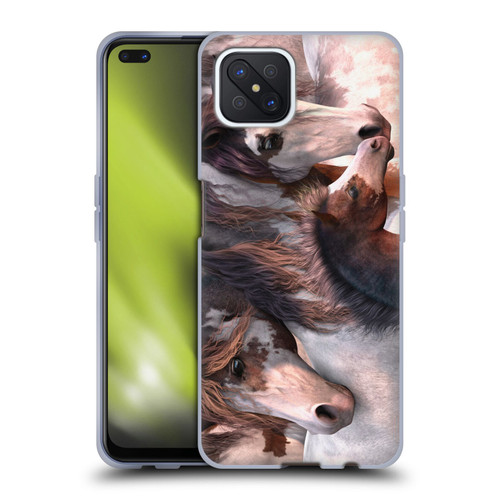 Laurie Prindle Western Stallion Generations Soft Gel Case for OPPO Reno4 Z 5G