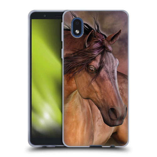 Laurie Prindle Western Stallion Belleze Fiero Soft Gel Case for Samsung Galaxy A01 Core (2020)