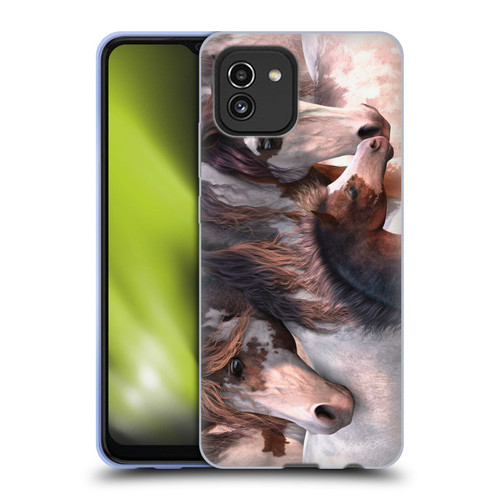 Laurie Prindle Western Stallion Generations Soft Gel Case for Samsung Galaxy A03 (2021)