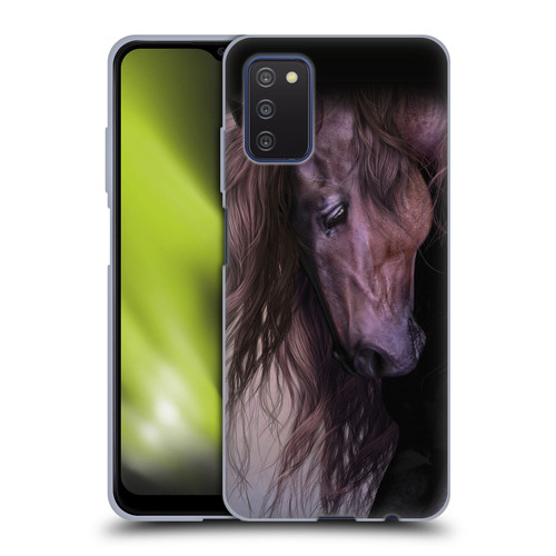 Laurie Prindle Western Stallion Equus Soft Gel Case for Samsung Galaxy A03s (2021)