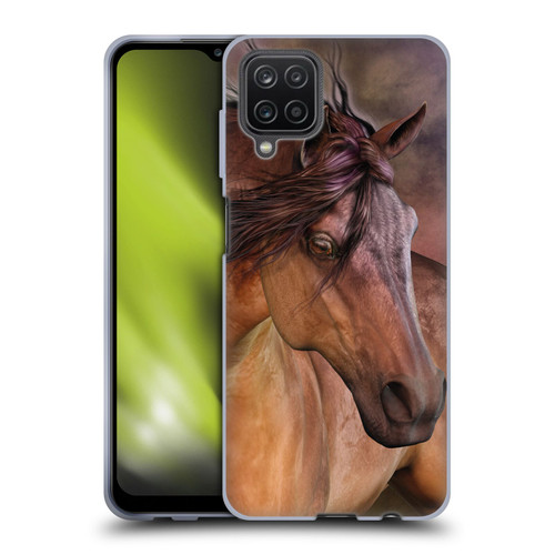 Laurie Prindle Western Stallion Belleze Fiero Soft Gel Case for Samsung Galaxy A12 (2020)
