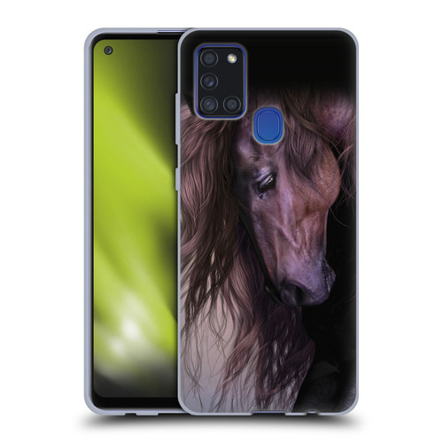 Laurie Prindle Western Stallion Equus Soft Gel Case for Samsung Galaxy A21s (2020)