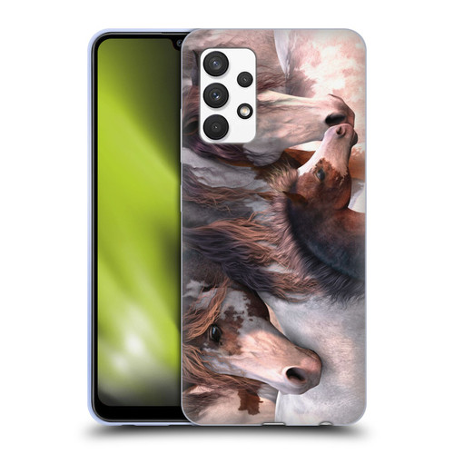 Laurie Prindle Western Stallion Generations Soft Gel Case for Samsung Galaxy A32 (2021)