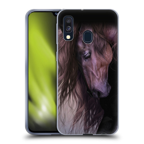 Laurie Prindle Western Stallion Equus Soft Gel Case for Samsung Galaxy A40 (2019)