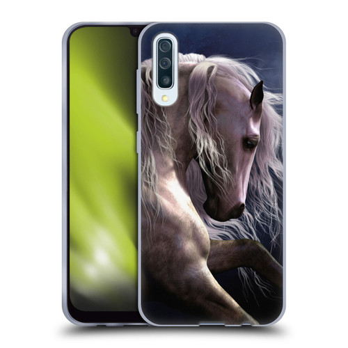 Laurie Prindle Western Stallion Night Silver Ghost II Soft Gel Case for Samsung Galaxy A50/A30s (2019)