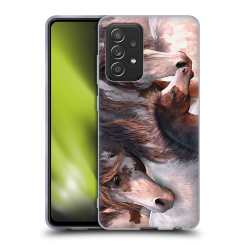 Laurie Prindle Western Stallion Generations Soft Gel Case for Samsung Galaxy A52 / A52s / 5G (2021)