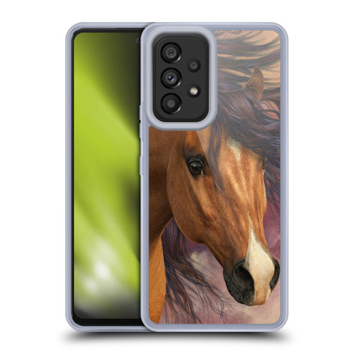 Laurie Prindle Western Stallion Flash Soft Gel Case for Samsung Galaxy A53 5G (2022)