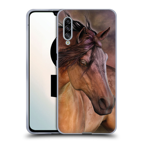 Laurie Prindle Western Stallion Belleze Fiero Soft Gel Case for Samsung Galaxy A90 5G (2019)