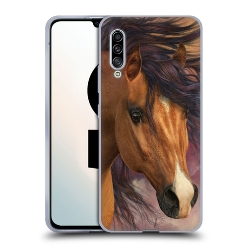 Laurie Prindle Western Stallion Flash Soft Gel Case for Samsung Galaxy A90 5G (2019)