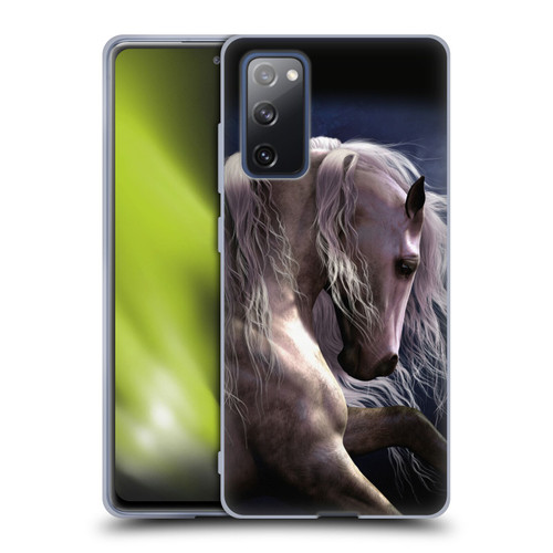 Laurie Prindle Western Stallion Night Silver Ghost II Soft Gel Case for Samsung Galaxy S20 FE / 5G