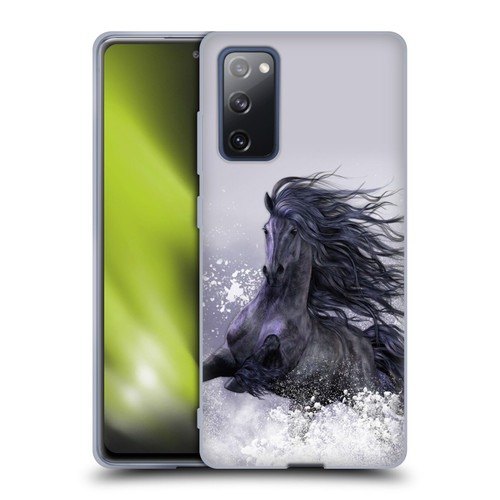Laurie Prindle Western Stallion Winter Thunder Soft Gel Case for Samsung Galaxy S20 FE / 5G