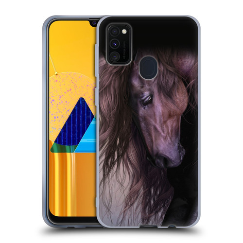 Laurie Prindle Western Stallion Equus Soft Gel Case for Samsung Galaxy M30s (2019)/M21 (2020)