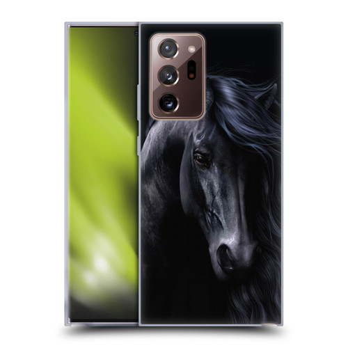 Laurie Prindle Western Stallion The Black Soft Gel Case for Samsung Galaxy Note20 Ultra / 5G