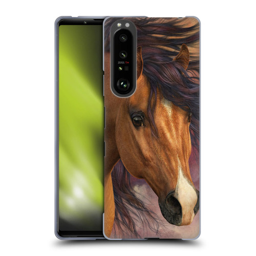 Laurie Prindle Western Stallion Flash Soft Gel Case for Sony Xperia 1 III