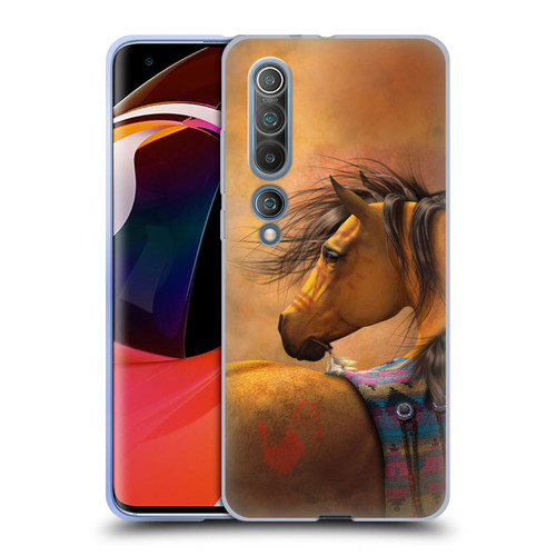 Laurie Prindle Western Stallion Kiowa Gold Soft Gel Case for Xiaomi Mi 10 5G / Mi 10 Pro 5G