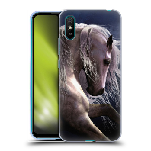 Laurie Prindle Western Stallion Night Silver Ghost II Soft Gel Case for Xiaomi Redmi 9A / Redmi 9AT