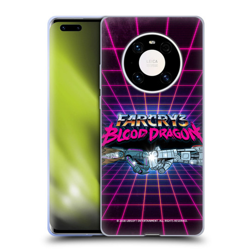 Far Cry 3 Blood Dragon Key Art Fist Bump Soft Gel Case for Huawei Mate 40 Pro 5G