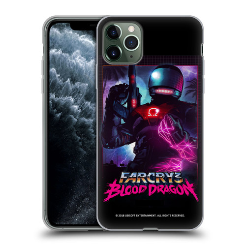 Far Cry 3 Blood Dragon Key Art Omega Soft Gel Case for Apple iPhone 11 Pro Max