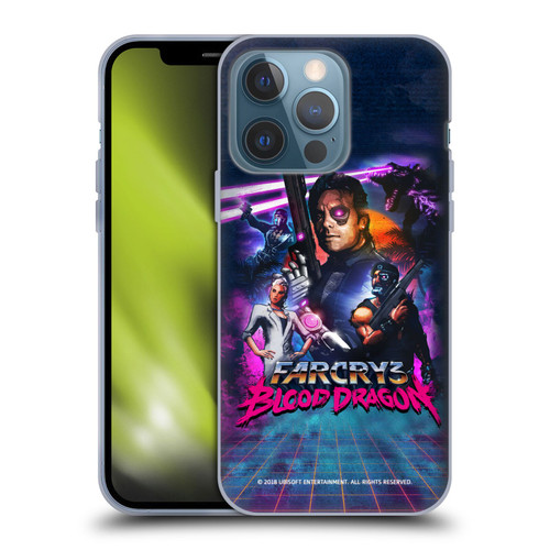 Far Cry 3 Blood Dragon Key Art Cover Soft Gel Case for Apple iPhone 13 Pro