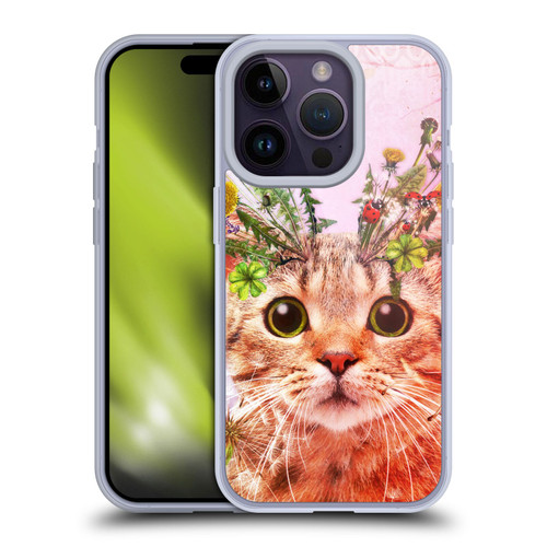 Jena DellaGrottaglia Animals Kitty Soft Gel Case for Apple iPhone 14 Pro & MagSafe