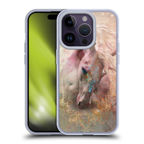 Jena DellaGrottaglia Animals Horse Soft Gel Case for Apple iPhone 14 Pro