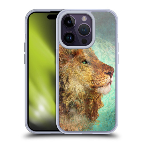 Jena DellaGrottaglia Animals Lion Soft Gel Case for Apple iPhone 14 Pro