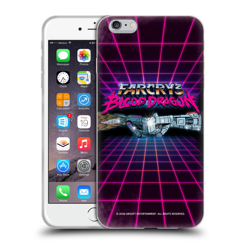 Far Cry 3 Blood Dragon Key Art Fist Bump Soft Gel Case for Apple iPhone 6 Plus / iPhone 6s Plus