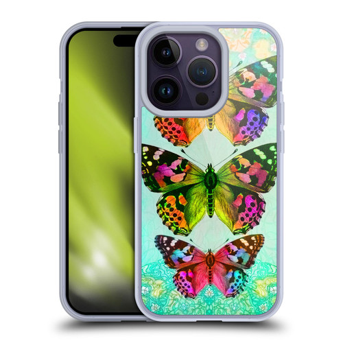 Jena DellaGrottaglia Insects Butterflies 2 Soft Gel Case for Apple iPhone 14 Pro