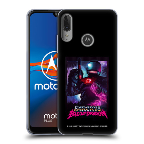 Far Cry 3 Blood Dragon Key Art Omega Soft Gel Case for Motorola Moto E6 Plus