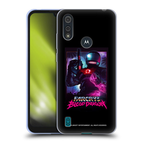 Far Cry 3 Blood Dragon Key Art Omega Soft Gel Case for Motorola Moto E6s (2020)