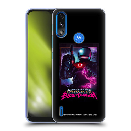 Far Cry 3 Blood Dragon Key Art Omega Soft Gel Case for Motorola Moto E7 Power / Moto E7i Power