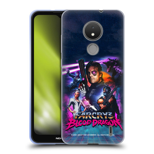 Far Cry 3 Blood Dragon Key Art Cover Soft Gel Case for Nokia C21