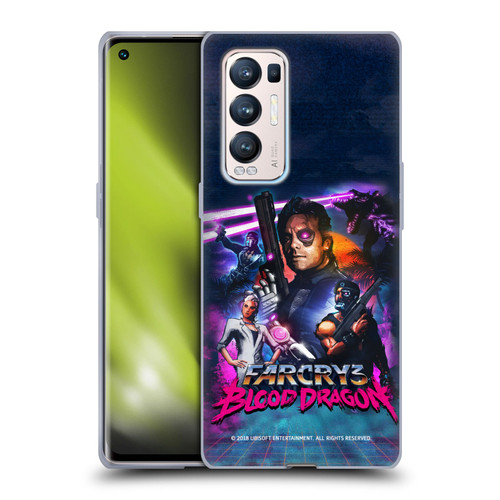 Far Cry 3 Blood Dragon Key Art Cover Soft Gel Case for OPPO Find X3 Neo / Reno5 Pro+ 5G
