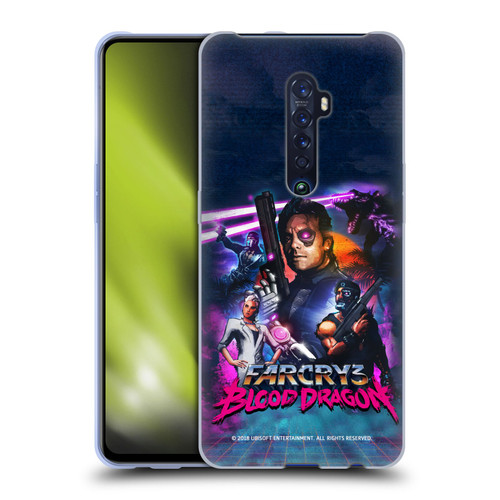 Far Cry 3 Blood Dragon Key Art Cover Soft Gel Case for OPPO Reno 2