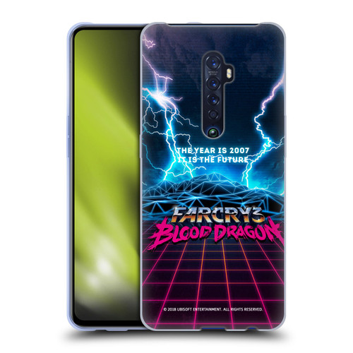 Far Cry 3 Blood Dragon Key Art Logo Soft Gel Case for OPPO Reno 2