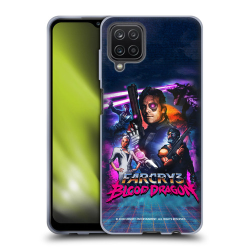 Far Cry 3 Blood Dragon Key Art Cover Soft Gel Case for Samsung Galaxy A12 (2020)