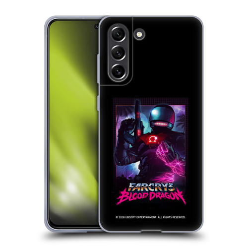 Far Cry 3 Blood Dragon Key Art Omega Soft Gel Case for Samsung Galaxy S21 FE 5G
