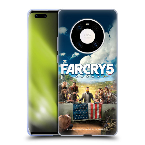 Far Cry 5 Key Art And Logo Main Soft Gel Case for Huawei Mate 40 Pro 5G