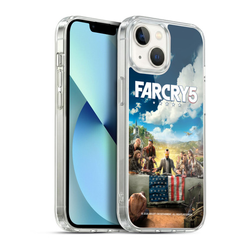 Far Cry 5 Key Art And Logo Main Soft Gel Case for Apple iPhone 13