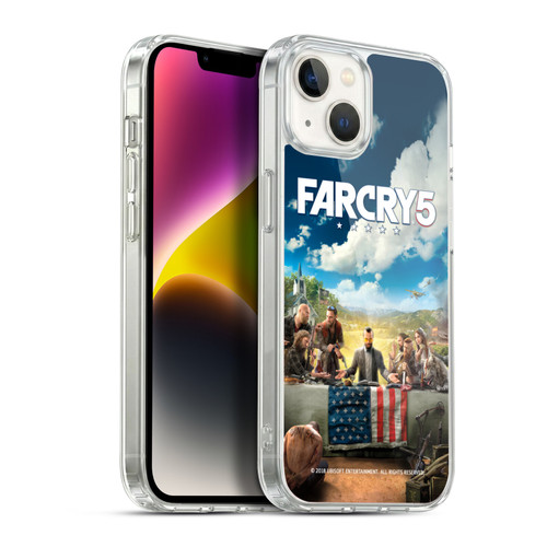 Far Cry 5 Key Art And Logo Main Soft Gel Case for Apple iPhone 14 Plus & MagSafe