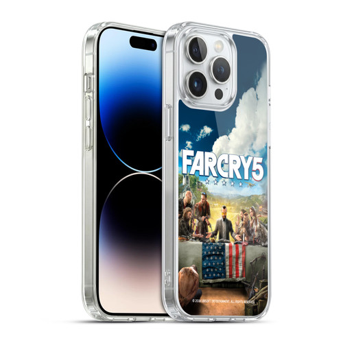 Far Cry 5 Key Art And Logo Main Soft Gel Case for Apple iPhone 14 Pro Max & MagSafe