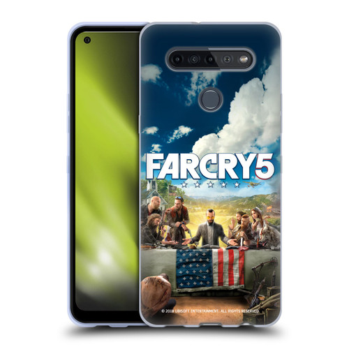Far Cry 5 Key Art And Logo Main Soft Gel Case for LG K51S
