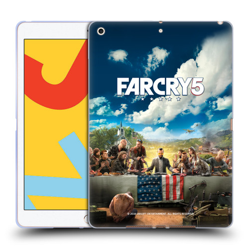 Far Cry 5 Key Art And Logo Main Soft Gel Case for Apple iPad 10.2 2019/2020/2021